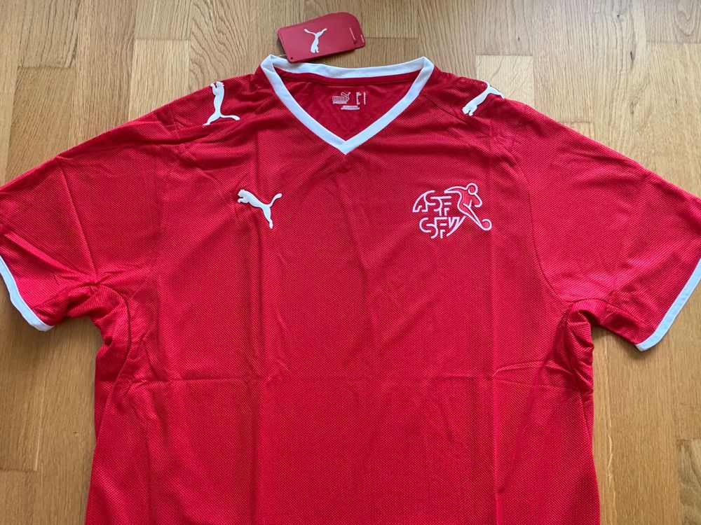 Schweizer Nati Maillots de corps & Pantalons: ORIGINAL SCHWEIZ NATI TRIKOT EM 2008 PUMA L NEU – Neuf avec emballage d'origine à Birr par kma1234 1