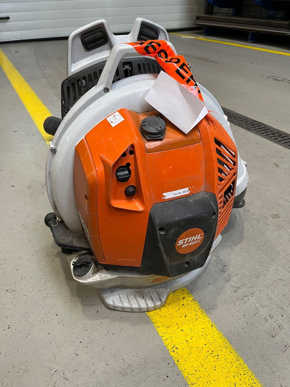 Stihl Laubbläser & Laubsauger: Stihl BR800 – Defekt aus Buchs SG von iveco9470