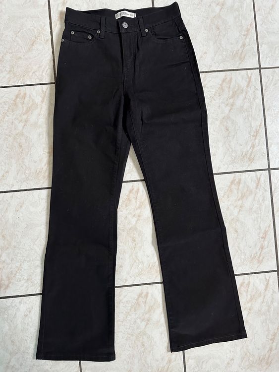 Jean Levi's 512 Bootcut Homme - Taille W33 L32, Coupe Slim, Vintage, Avec Légères Taches, Très Bon état