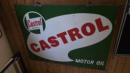 Castrol Emailschild 70x 100cm 1960 er jahre