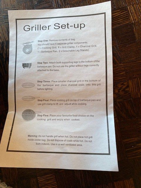 Griglie: Grill "portable" to go – Nuovo (secondo la descrizione) da Langnau i. E. venduto da Sturmwind3 1