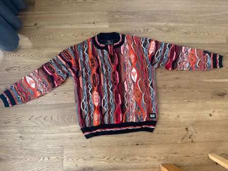 Carlo Colucci Pullover mehrfarbig gestrickt guter Zustand