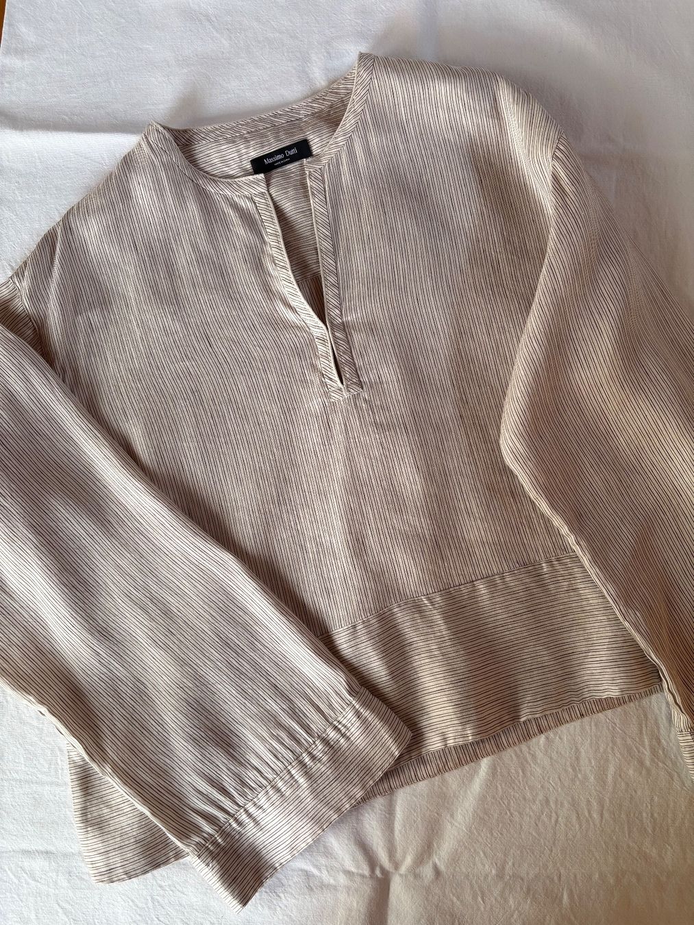 Massimo Dutti Blusen: Massimo Dutti Leinen/Seide Bluse Gr M – Gebraucht aus Uerkheim von ruthb2112