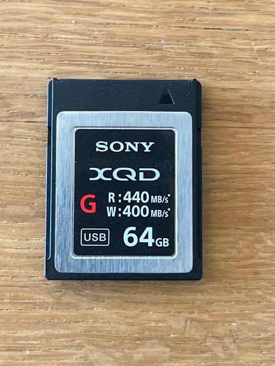 Sony XQD Card 64GB | Kaufen auf Ricardo