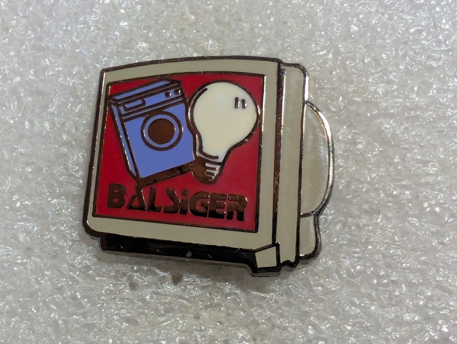 Placchette & Badge: Ansteckpin 99: Balsiger – Usato da Oppligen venduto da Pin-Fall-Shop