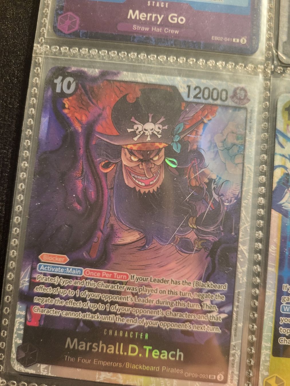 Cartoline: One Piece Black Beard SR – Nuovo (secondo la descrizione) da St. Gallen venduto da Yungfr4ncis