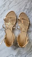 Navyboot Gold Sandalen Gr. 38