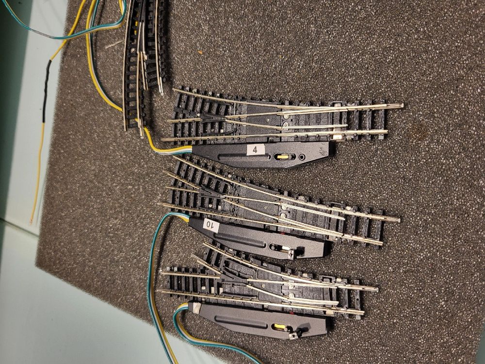 Mini Trix 7x Weichen- Lot DC Spur N (Gebraucht) in Pfäffikon SZ für CHF ...