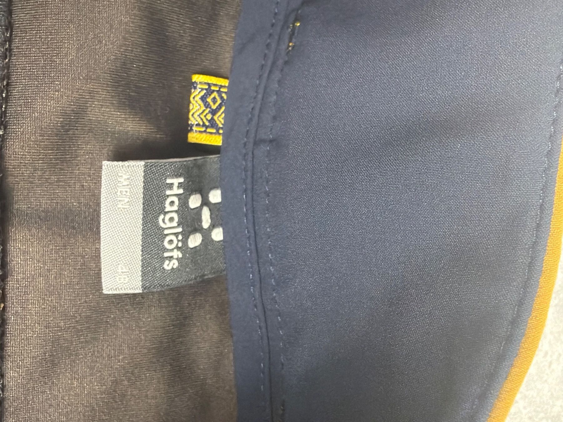 Haglöfs Pantaloni: HAGLÖFS Roc Sight Softshell Pant Men Orange et bleu - 48 – Nuovo e nell'imballaggio originale da Hauterive NE venduto da Leo_o 9