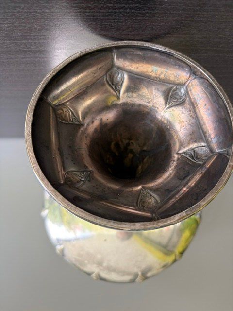Coupes: Sockelschale versilbert Jugendstil (?) – D'occasion à Cham par Collector0 6