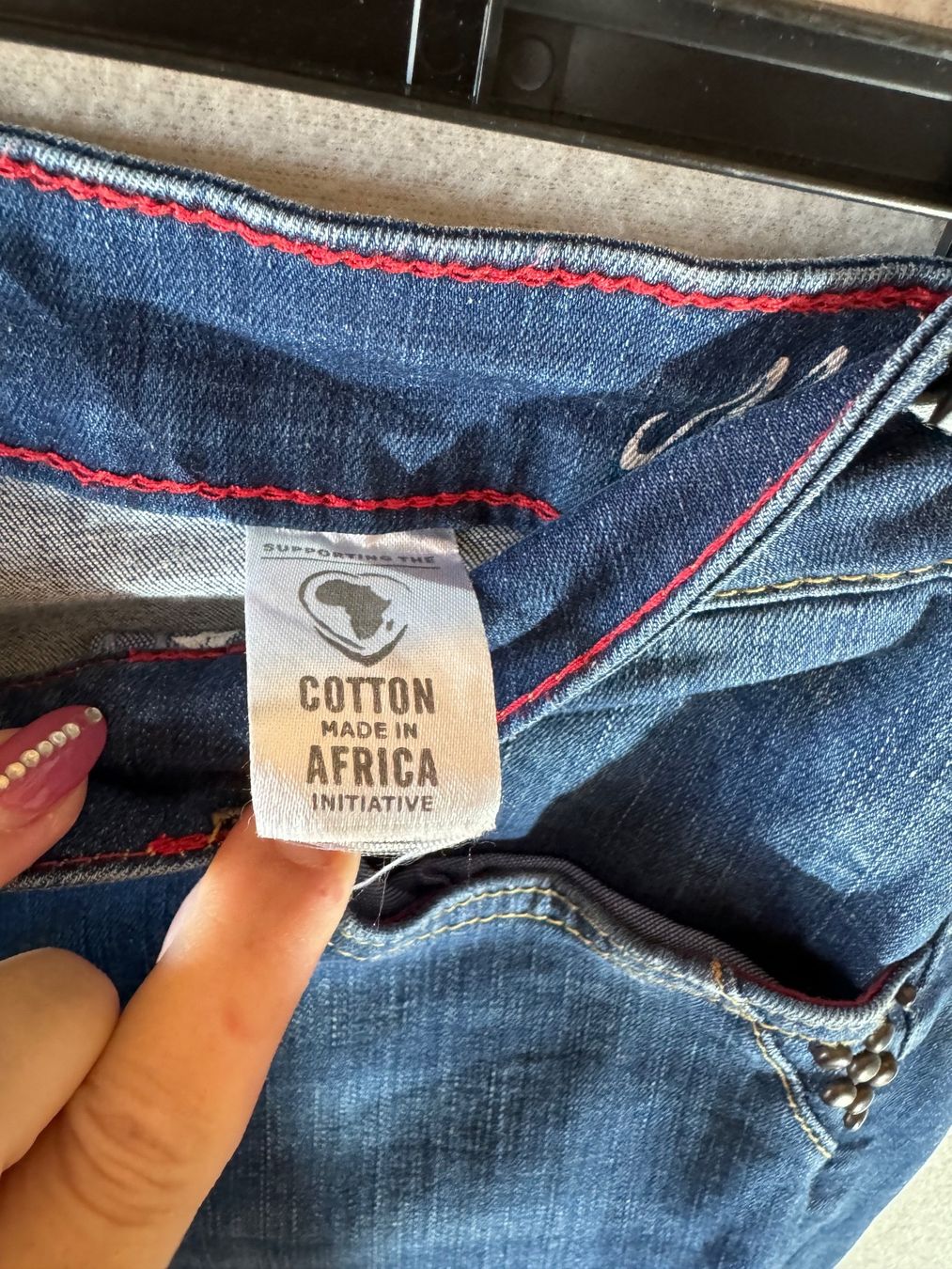 Jeans: blaue Jeans von HIS Gr. – Gebraucht aus Grosswangen von second_hand_dress 4