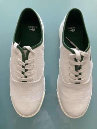 Lacoste Sneaker, weiss/grün, NEU