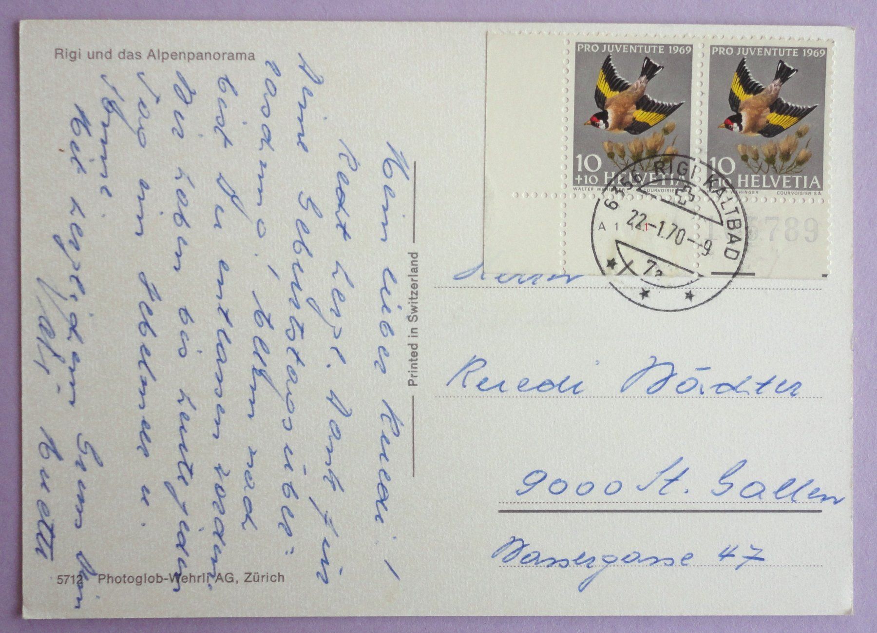 Cartes postales: Rigi-Kaltbad – D'occasion à Fétigny par Billy2miny 1