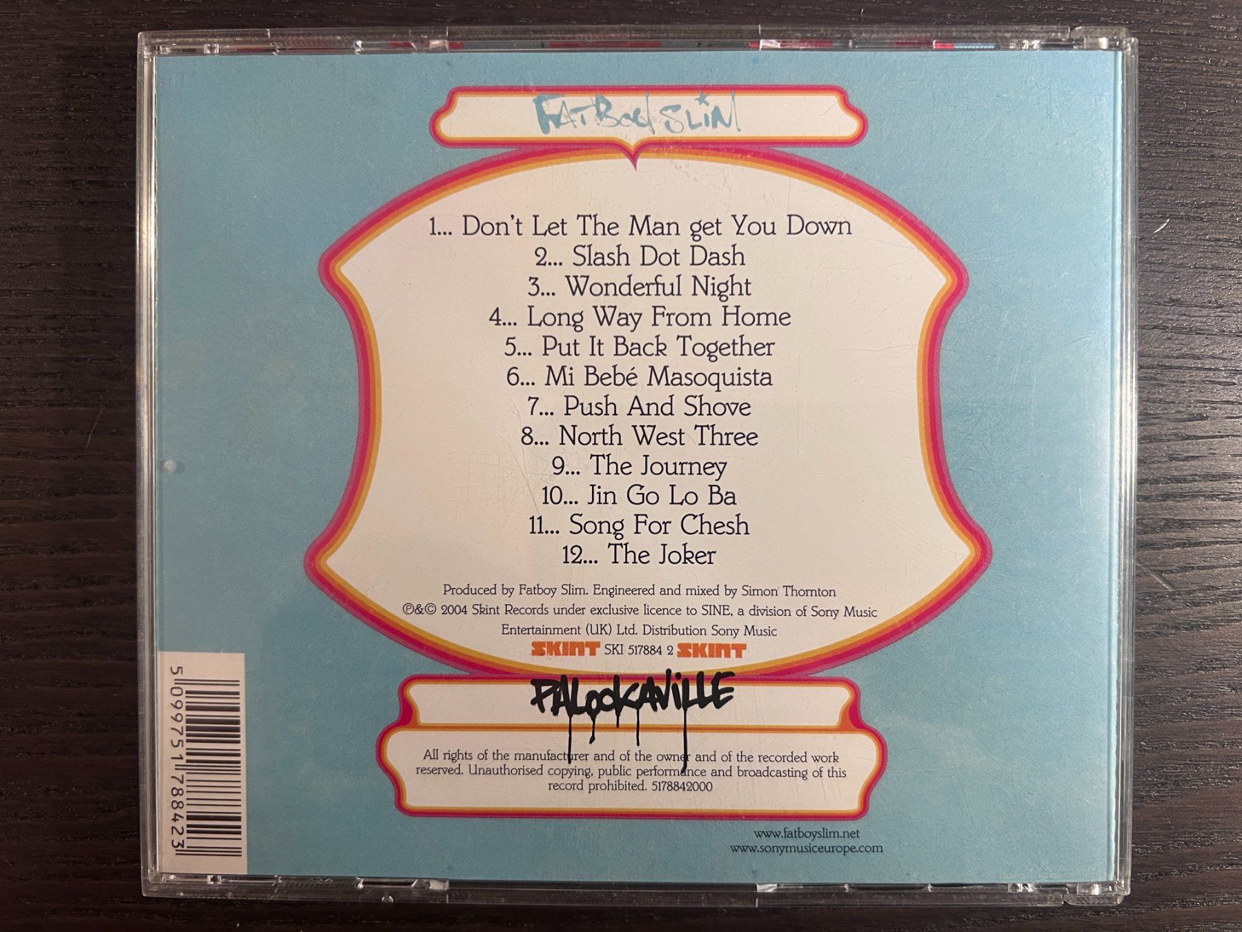CD: Fatboy Slim - Palookaville – Usato da Zürich venduto da MusikFreunde 1