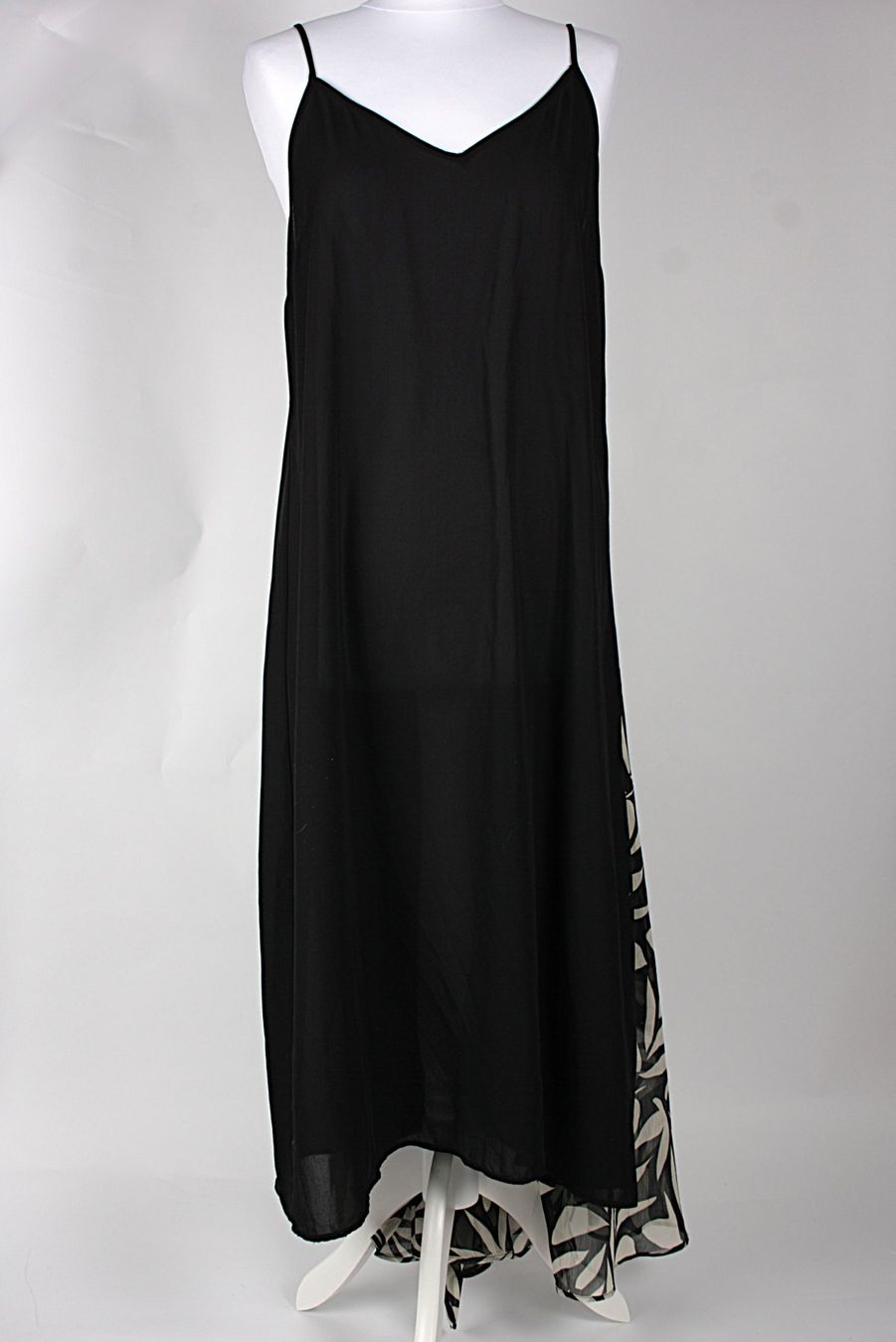 C&A Kleider: C&A Maxidress beige/schwarz Gr. 40 – Gebraucht aus Zollikofen von Restwert_Zollikofen 4