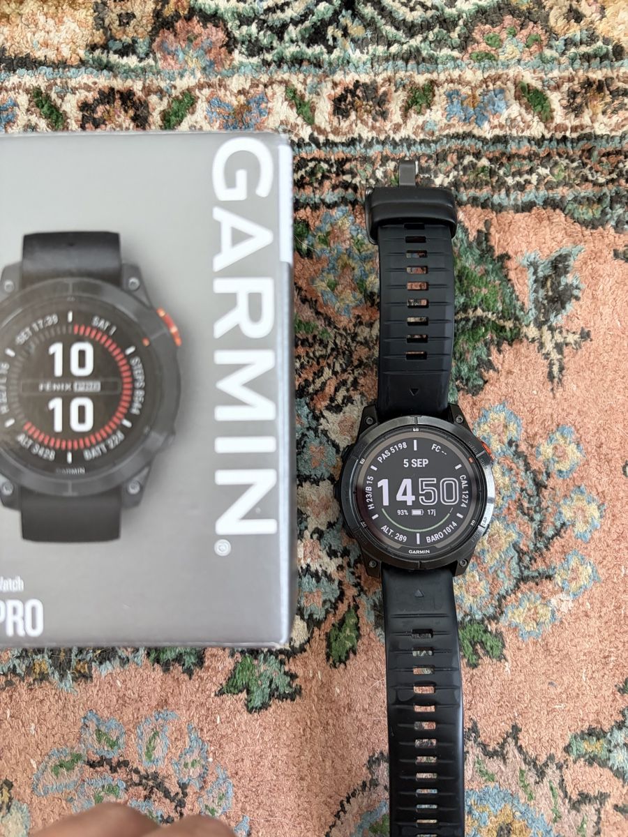 Garmin Smartwatch: GARMIN FENIX 7 PRO SOLAR – Usato da Bouveret venduto da luc_d2lg