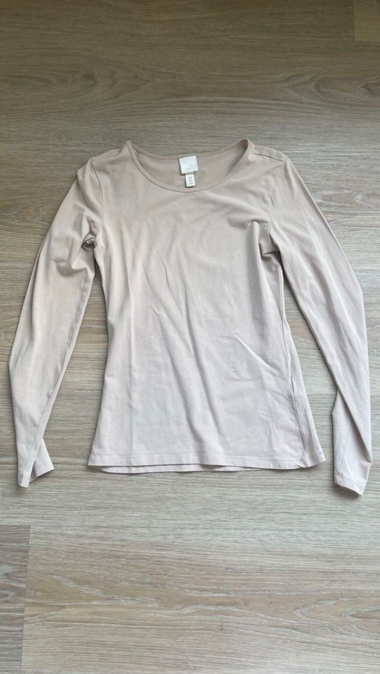 H&M Maglioni & Felpe: Langarm Shirt, beige S – Usato da Ittenthal venduto da Lorinakuprecht0
