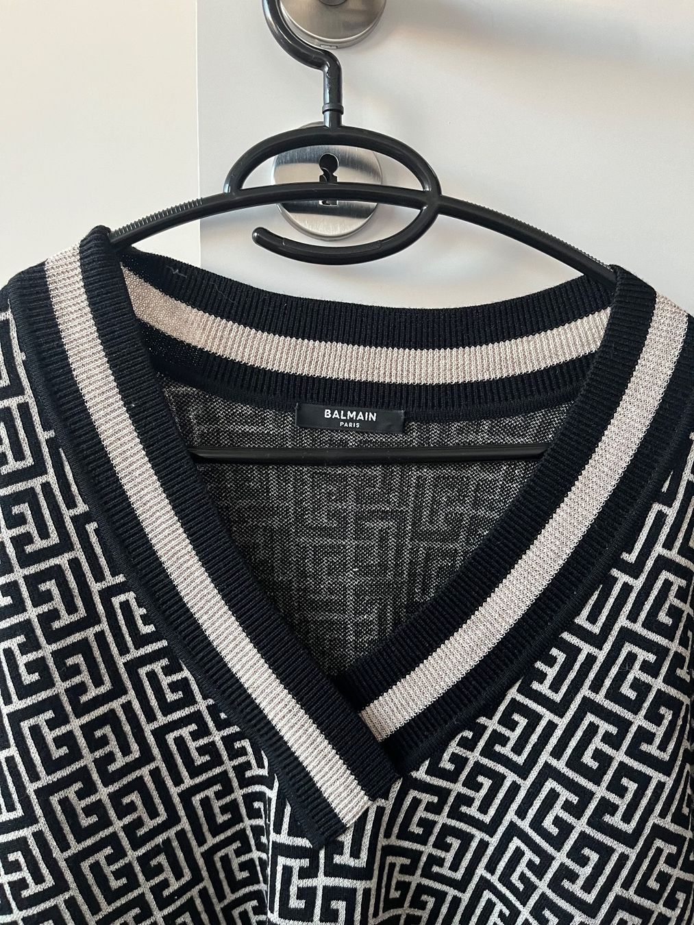 Balmain Pullover & Sweatshirts: Damen Balmain Pullover mit Monogram Muster – Neu (gemäss Beschreibung) aus Meilen von Emma_321 7
