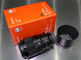 SONY FE 90mm F2.8 Macro G OSS neuwertig mit CH-Garantie