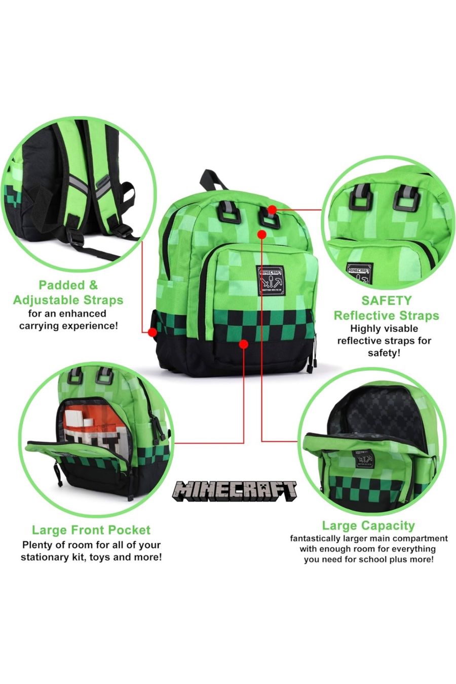 Borse & Zaini: Minecraft Backpack by Jinx, Excellent condition – Usato da Aettenschwil venduto da elenapro 4