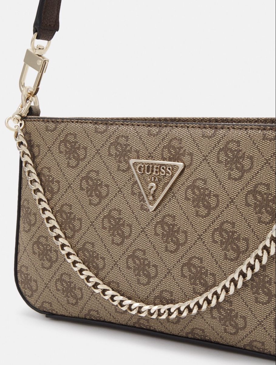 Guess Sacs femmes: NOELLE MINI TOP ZIP SHOULDER - latte/brown – Neuf (Voir description) à Gontenschwil par eli9923 4