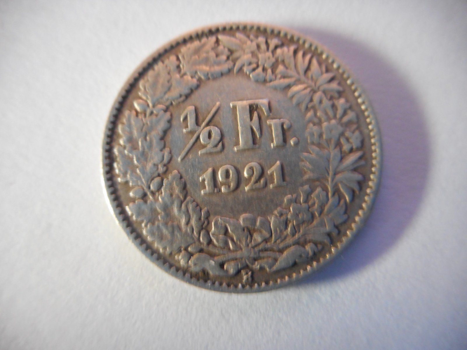 Tutti le monete: 50 Rp. 1921 silber – Usato da Kriegstetten venduto da pizlad2010