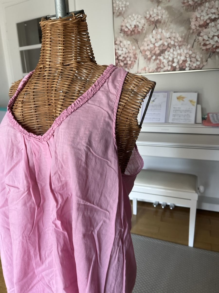 Top: Top rosa, Cotton Garden, M – Usato da Solothurn venduto da Bobesch08 2