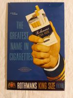 Blechschild Reklame Schild Rothmans Filter Cigarettes