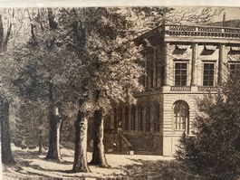 “LE PALAIS EYNARD À GENÈVE “ TRÈS BELLE GRAVURE DE J.MÉGARD