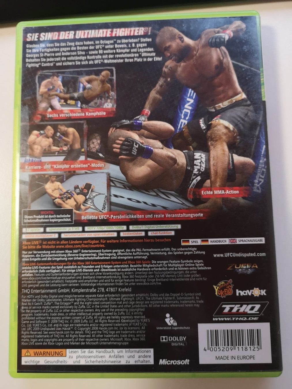 Giochi: UFC 2009 Undisuted XBOX 360 – Usato da Herisau venduto da Seyashop1 1