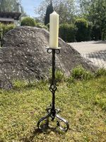 Kerzenständer aus Schmiedeeisen - Vintage Deko!