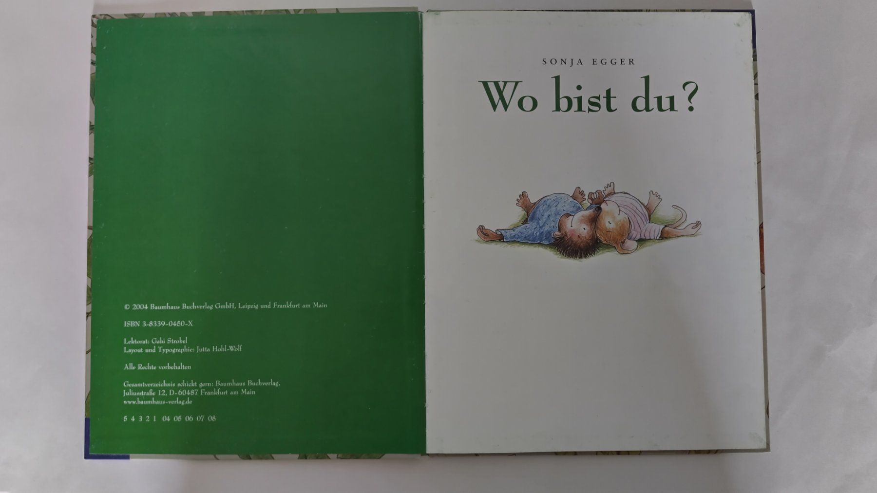 Libri: Wo bist du? / Bilderbuch 2004 ab Fr. 8.- / 2 Anfänge – Usato da Bellach venduto da JingleJerry 3