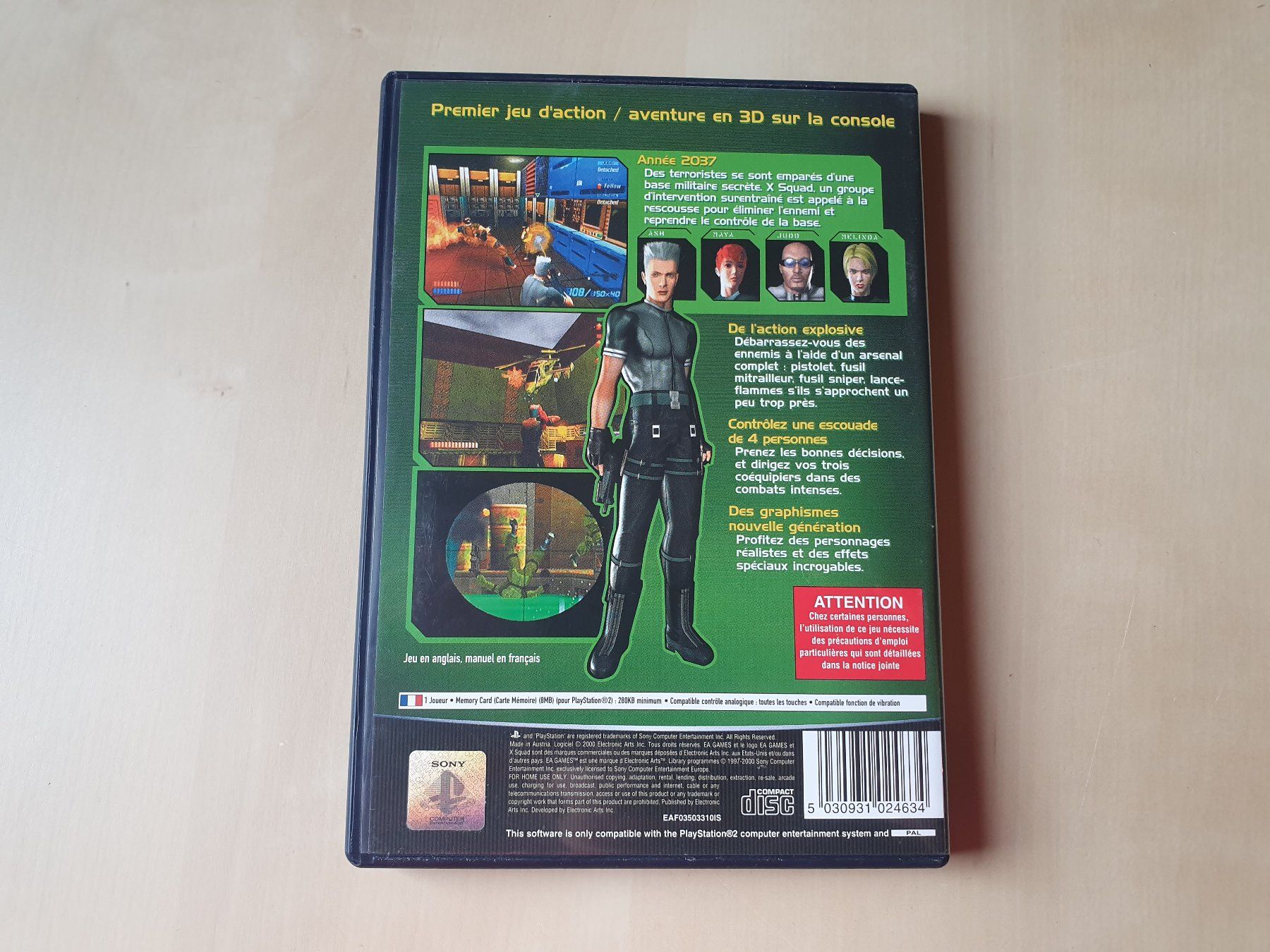 Sony Giochi: X Squad FRA – Usato da Stansstad venduto da collectorsshop 1