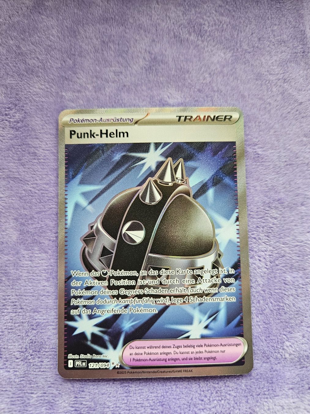 Pokémon Carte collezionabili: PFL (DE) 121/094 Punk-Helm DE – Nuovo (secondo la descrizione) da Cham venduto da sirloin28