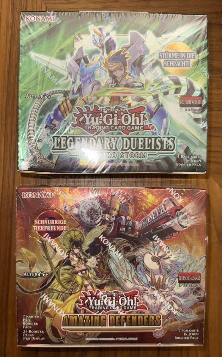 Yugioh Sammelbilder & Trading cards: 2x Yu-Gi-Oh Display (Deutsch) – Neu und originalverpackt aus Bern von Ludixii