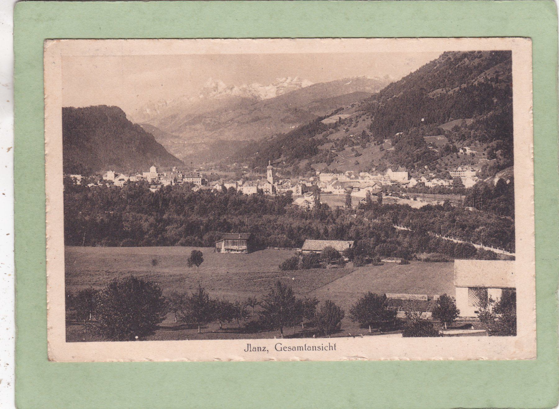 Cartoline postali: Ilanz – Usato da Herisau venduto da Lisegrat2008