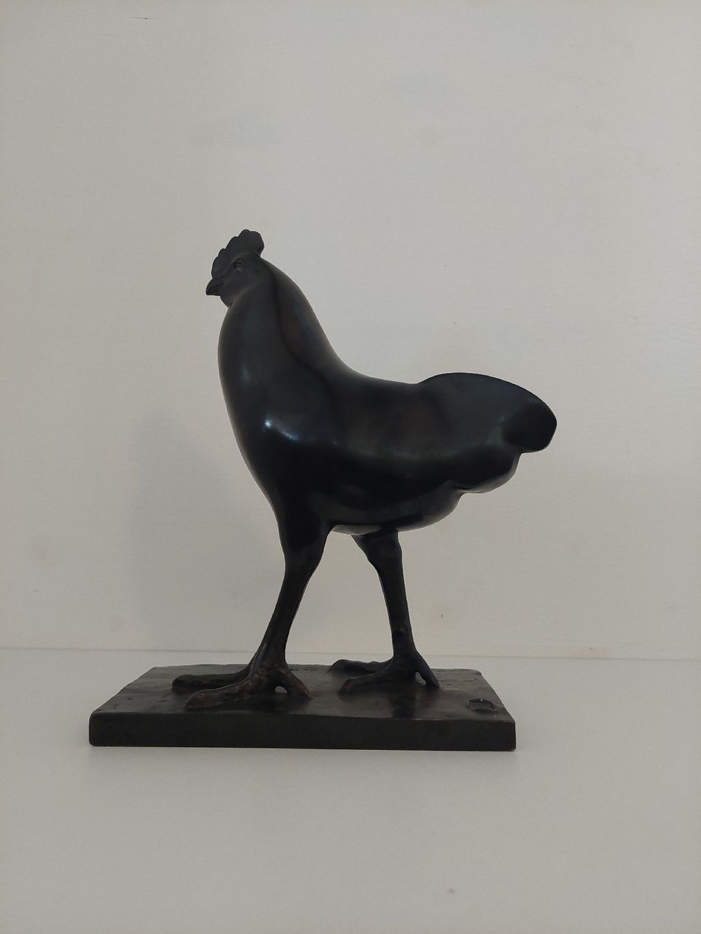 Skulpturen & Statuen: Sculpture de Coq de Pompon - cachet Valsuani – Gebraucht aus Grandvaux von Larocheturpin 4