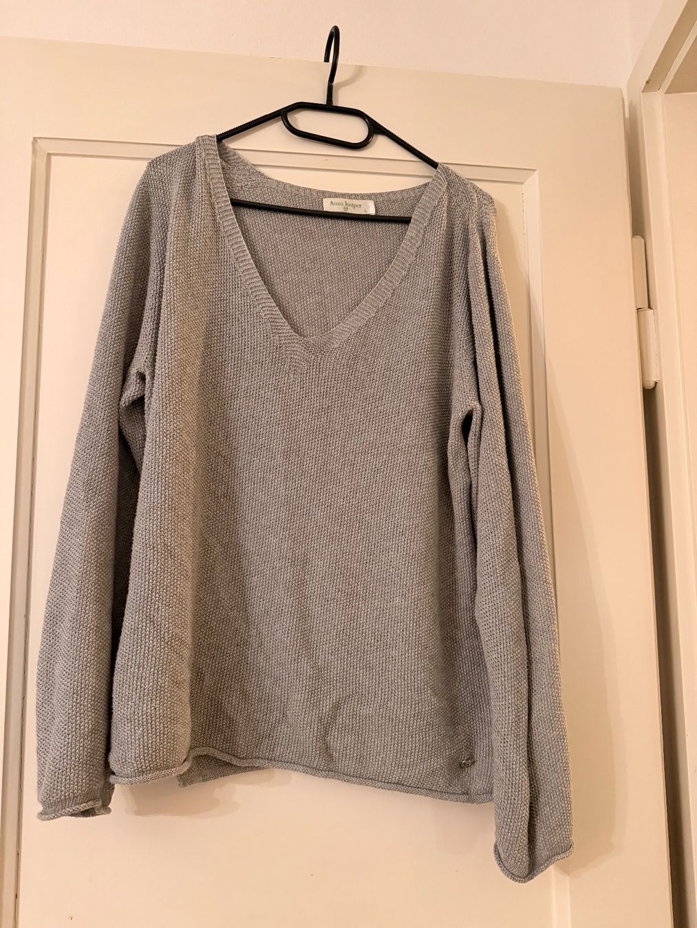 Maglioni & Felpe: Anna Justper Strickpullover Grau, Grösse L, Top Zustand! – Usato da Zürich venduto da maggi96