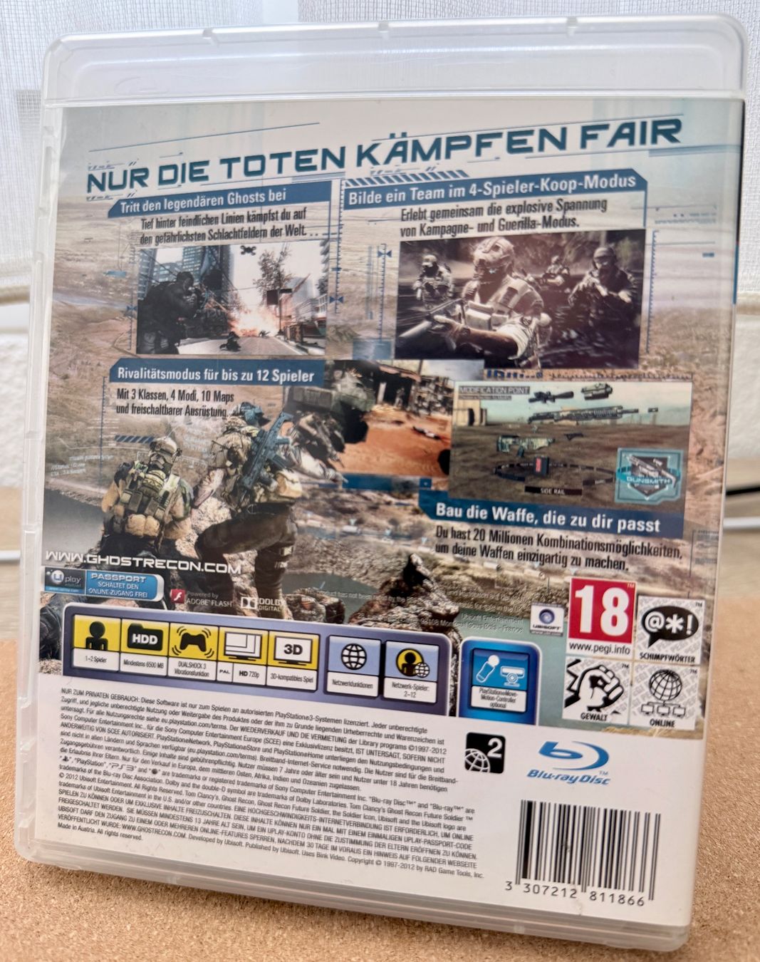Sony Spiele: PS3 Ghost Recon Future Soldier (PEGI) – Gebraucht aus Dintikon von Onomichio-Kun 1