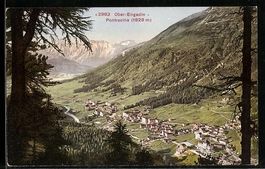 Pontresina /Ober-Engadin, Totalansicht m