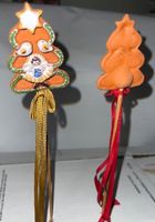 Weihnachtschmuck, Christbaum, Keramik, Stecker Handarbeit