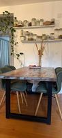 LETZTE CHANCE: Massivholz Esstisch 180 cm | Industrial 