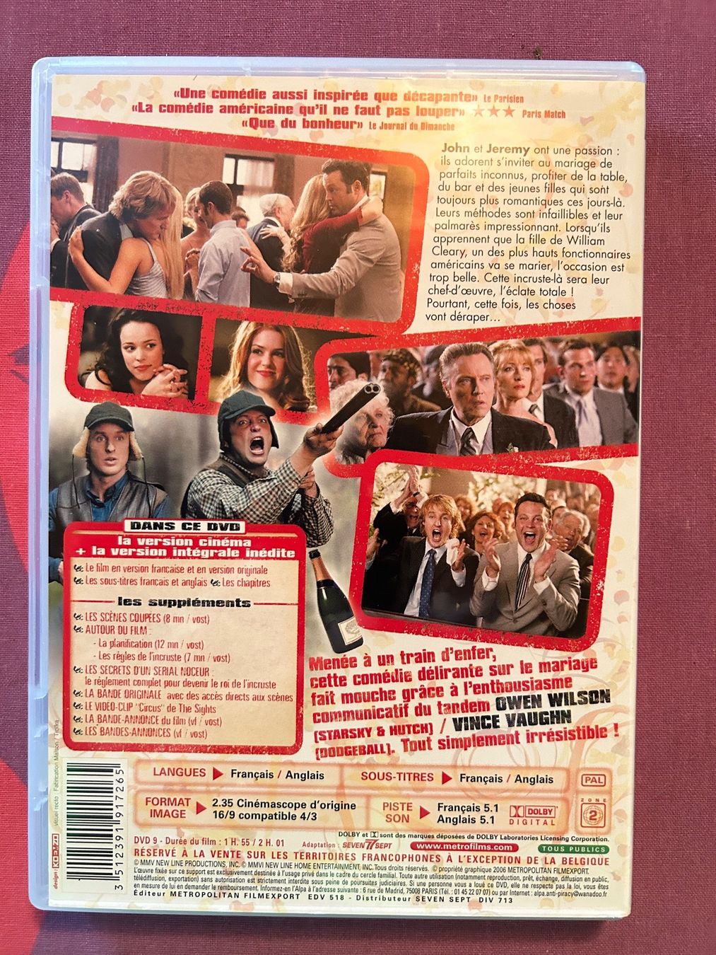 Tous les DVDs: SERIAL NOCEURS – D'occasion à St-Cierges par Crisi53 1