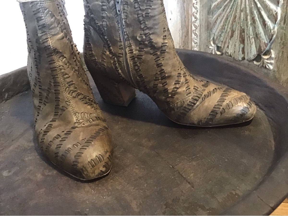 Vic Matié Damenschuhe: Leder Stiefel von Vic Matié Gr. 41 – Gebraucht aus Birsfelden von rah_8bfj 2