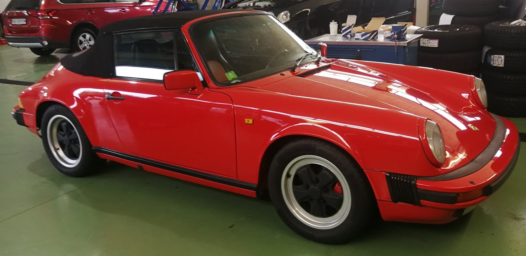 Porsche Automobili: PORSCHE 911 Carrera Cabrio 1986 – Usato da Lupfig venduto da gpflyer 2