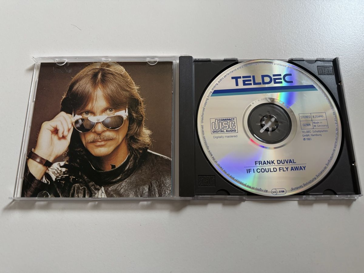CD: Frank Duval - If I Could Fly Away - CD  1983 – Usato da Oberried Brienz venduto da Chyara 2