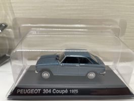 Peugeot 304 Coupe, Jahrgang 1975, Modellauto 1:43 OVP