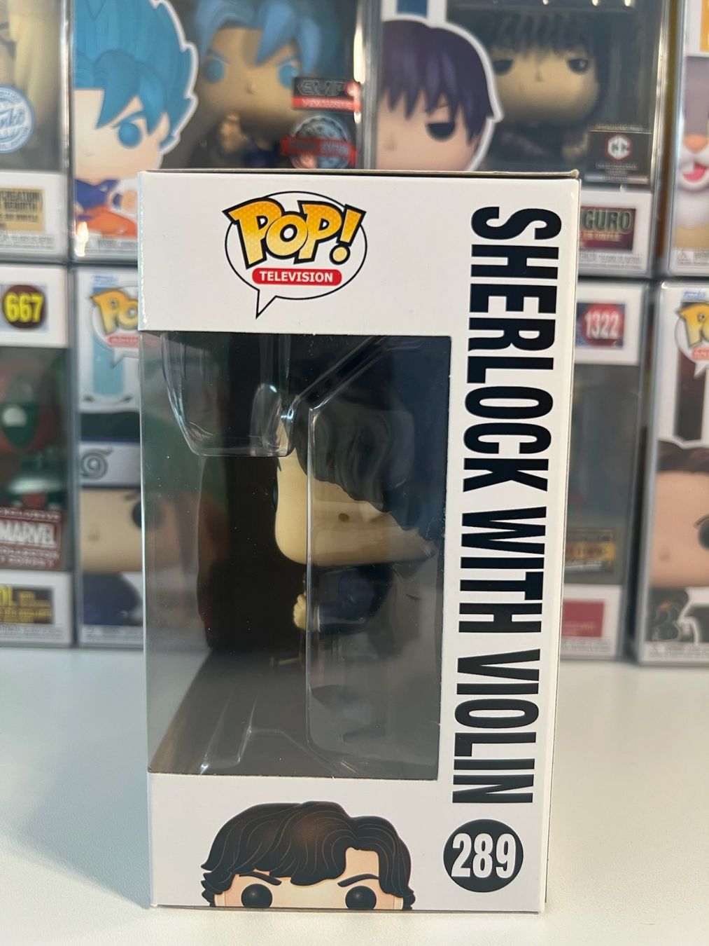 Funko Statuette: Funko POP! Television Sherlock - Sherlock with Violin 2017 – Nuovo e nell'imballaggio originale da Le Mouret venduto da perfectbijou 3