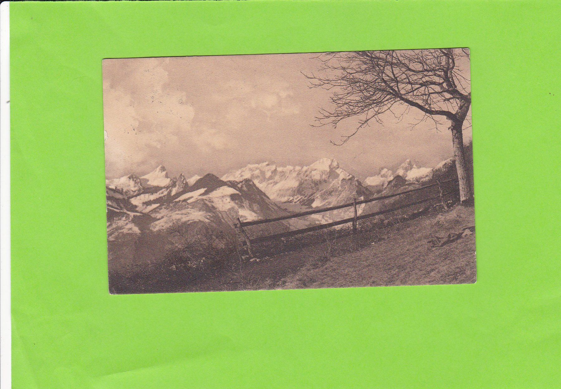 Cartoline postali: Les Alpes Valaisannes – Usato da St. Peterzell venduto da neckertal