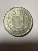 5 Franken Silbermünze B 1966